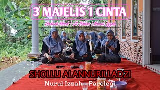 Download lagu Shollu alannurilladzi | 3 Majelis 1 Cinta | Nurul Izzah | Full HD mp3