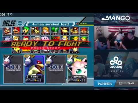 Mango(Puff) vs Lucky(Falco)/Alex19(Fox) Friendlies