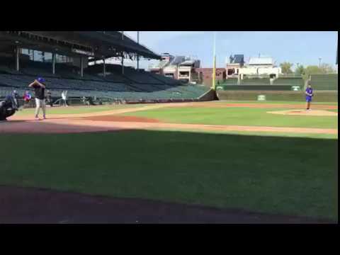 Pedro Strop hits homerun off Anthony Rizzo 10/20/2017