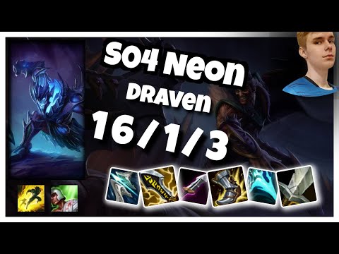 Draven 11.4 Gameplay Challenger Replay Bot Lane - S11 (16/1/3) - EU