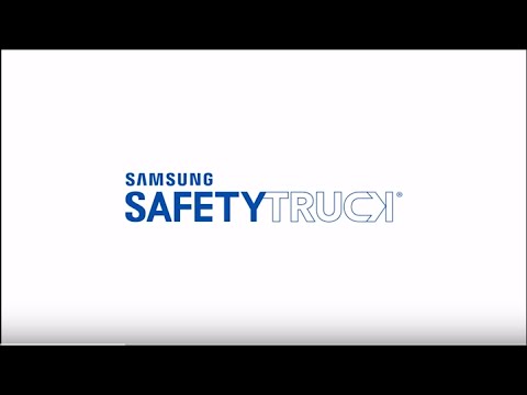 Samsung Safety Truck, presentación