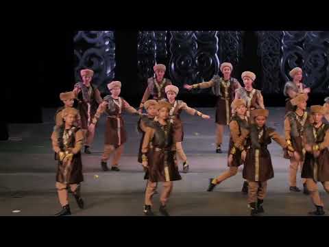 Школа танцев «Эсма» Ансамбль Орхидея - Казахский стилизованный танец «Сүгір»