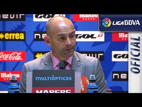 Rueda de Prensa de Jémez tras el Rayo Vallecano (3-1) UD Almería - HD