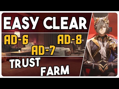 AD-6 + AD-7 + AD-8 | Trust Farm Easy Strategy |【Arknights - アークナイツ】