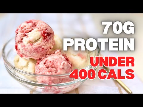 How To Make Low Calorie Protein Ice Cream At Home - NO ICE CREAM MAKER NEEDED