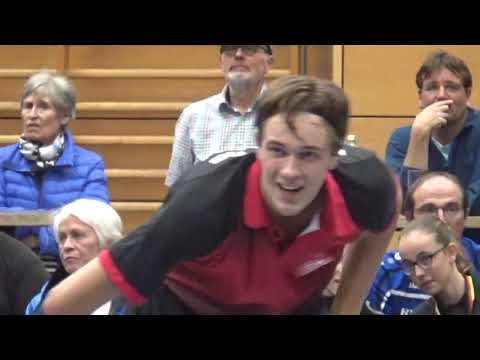Reitspies vs Berglund Zoom TV Hilpoltstein vs FSV Mainz 05 20191020 Table Tennis Second League Germa