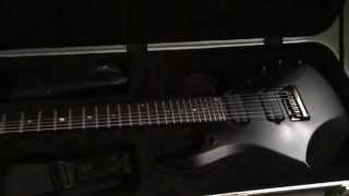 Video thumbnail for Ernie Ball Music Man John Petrucci JP7 7 String STEALTH by CrankMeUp