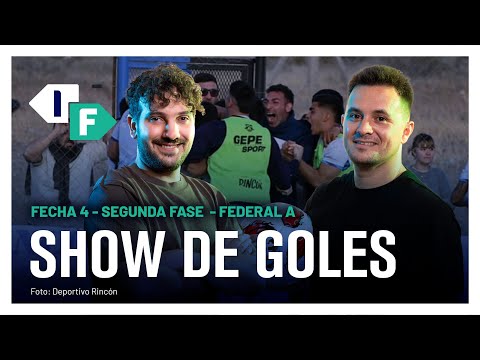 ¡GOLAZOS Y POLÉMICAS! 2da. FASE: FECHA 4 - NONAGONALES Y REVÁLIDAS - FEDERAL A 🏆: los GOLES ⚽