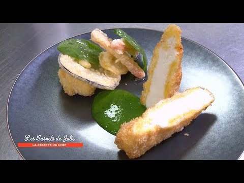 Recipe: Vegetable Tempura by Thierry Marx - Julie's Notebooks - Children's Cooking