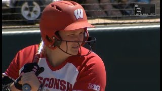 Wisconsin vs Oklahoma Softball 2019 NCAA Softball Championship Regional Final (May 19)