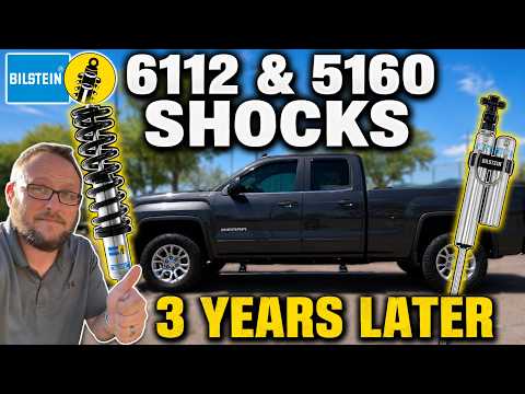Bilstein 6112 and 5160 Shocks 3 years later