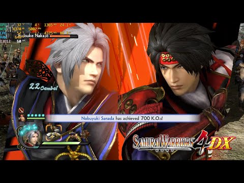 Samurai Warriors 4 DX (PC) Gameplay MAX SETTINGS