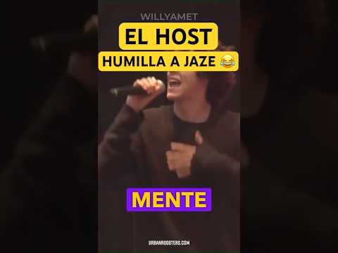 JAZE HUMILLADO por el HOST 😂 #jaze #fmsinternacional #batallasderap #rimas