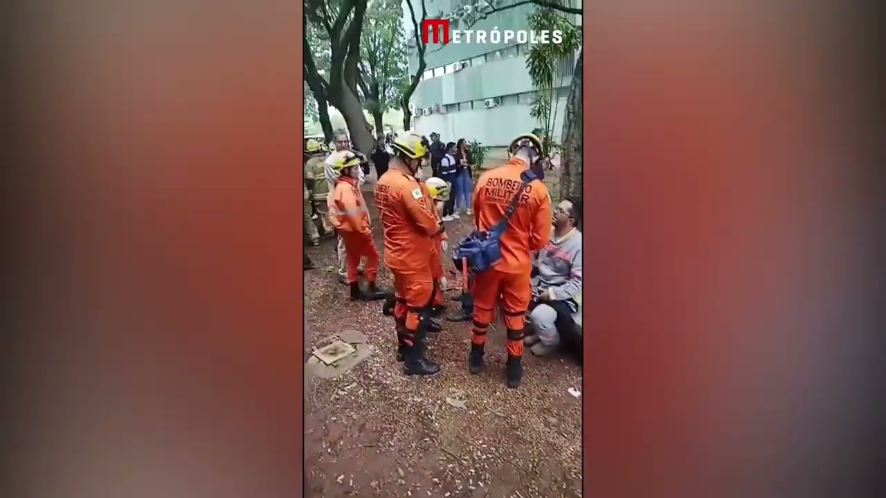 Ministério da Igualdade Racial é evacuado após explosão; Veja primeiras imagens