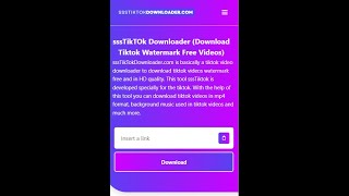 Download lagu sssTiktok Downloader - Download Tiktok Watermark Free Videos mp3