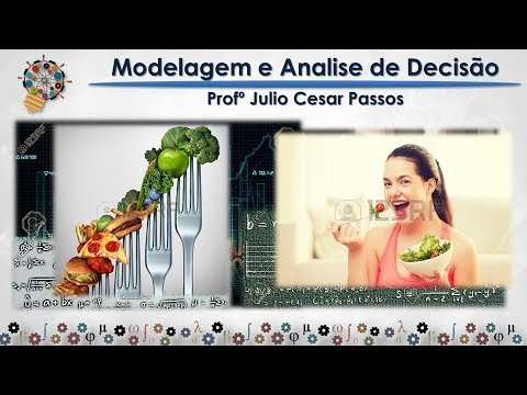 Modelagem e Análise de Decisão - O Problema da Dieta