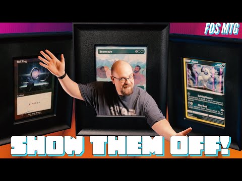 BCW Interlocking Card Frames Giveaway! | An FDS Review