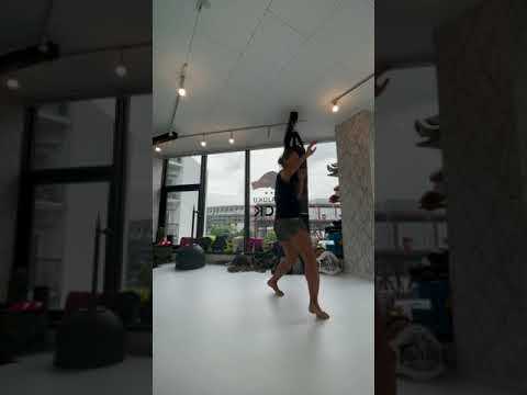 ミドルキックのインパクト練習