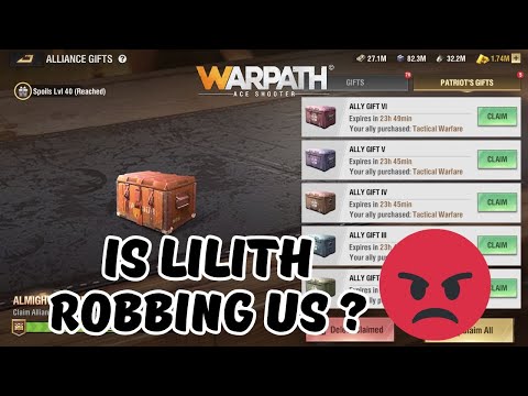 Warpath 10.0 - Is Lilith robbing us?