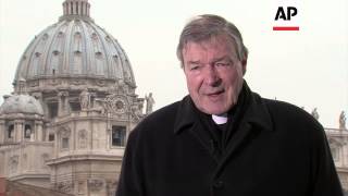 Cardinal George Pell of Australia says Benedict is sick and deteriorating rapidly