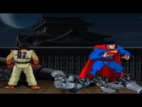 SHIN RYU vs SUPERMAN - POWERFULL FIGHT ❗