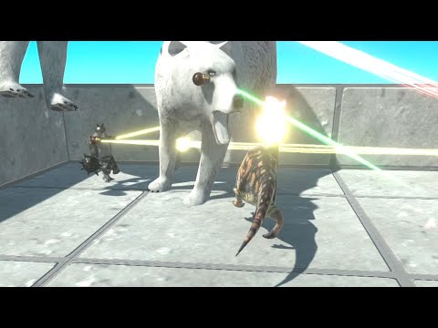 GIANT POLAR BEAR & SHATTERILLA vs EVERY UNIT   Animal Revolt Battle Simulator