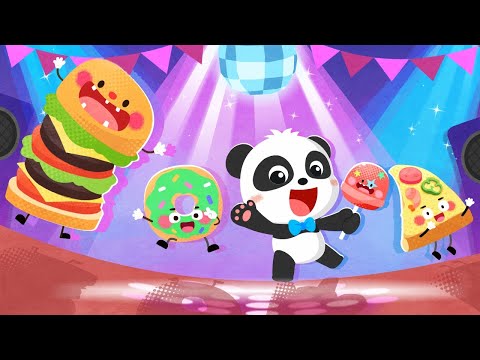 Baby Panda's Food Party Video