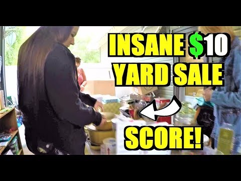 Ep20: YOU WON'T BELIEVE THIS $10 YARD SALE FIND!!!  🤯🤯🤯
