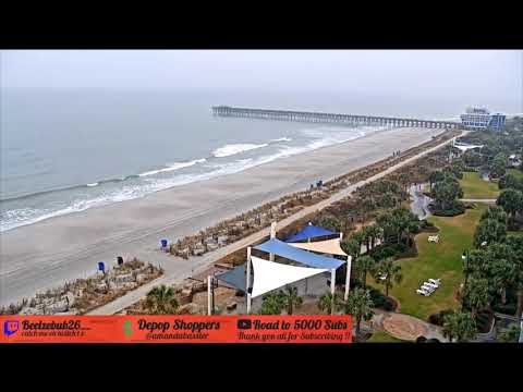 Myrtle Beach Live Webcam - 30 beaches in 30 days - EP. 12 (beaches be trippin)
