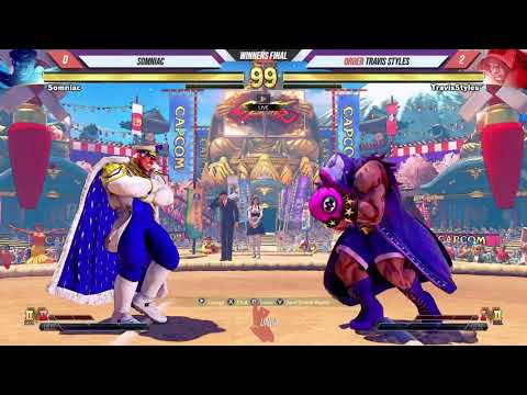 Somniac (M.Bison) vs ORDER | Travis Styles (Balrog) // SFV:S5 // Finals - Winners Final