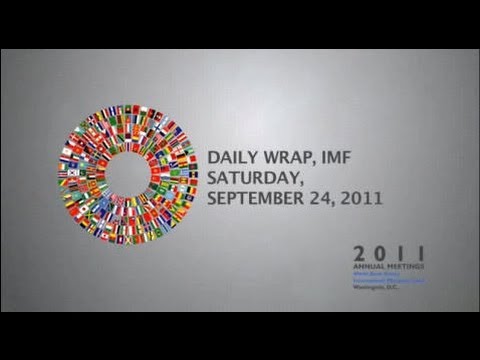 September 24 -Daily Wrap, IMF-World Bank Annual Meetings