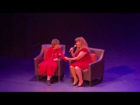 Debbie Wileman as Judy Garland singing “Have Yourself a Merry Little Christmas” to Margaret O’Brien