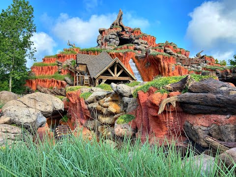 LAST DAYS Splash Mountain Magic Kingdom Disney World, Full Ride and Que