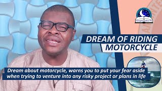 DREAM OF RIDING MOTORCYCLE (Motorbike) - Riding Mo