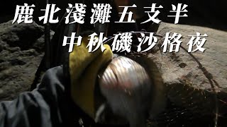 鹿港北堤淺灘秋磯夜釣!滿滿的沙格~~#黑鯛 #黑牛 #鹿北 #磯釣 #淺灘