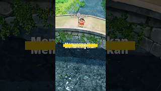 Shinchan dan shiro mancing ikan di aliran sungai #fishing #shinchan #shorts
