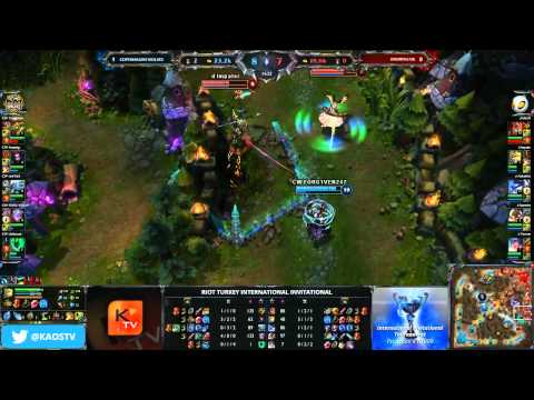 Dignitas UK Vs. Copenhagen Wolves Map 2 - Grand-finals - Riot Turkey Invitational 2