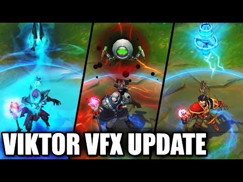 All Viktor Skins VFX Update 2020 (League of Legends)