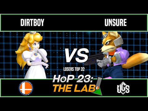House of Paign 23 - Losers Top 32 - Dirtboy(Peach) Vs. Unsure(Fox)