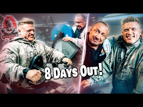 Backday w/ Markus Ruhl just before Olympia