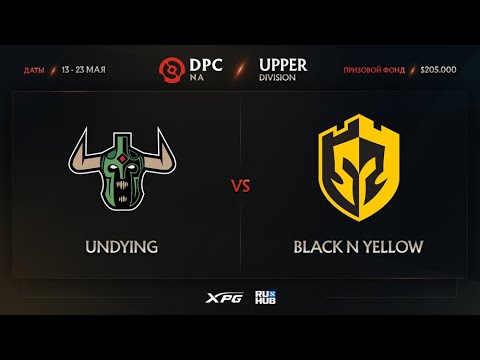 Undying vs Black N Yellow, Dota Pro Circuit 2021 NA S2, bo3, game 3 [Adekvat & Maelstorm]