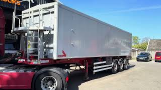 Semi-remorque benne Stas SA339K 58m3 Liftas Klep/deuren! MB Schijfremmen NL Trailer APK/T | Image 4 - Autoline