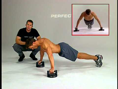 Perfect Push Up Wide Grip Slow Exercise