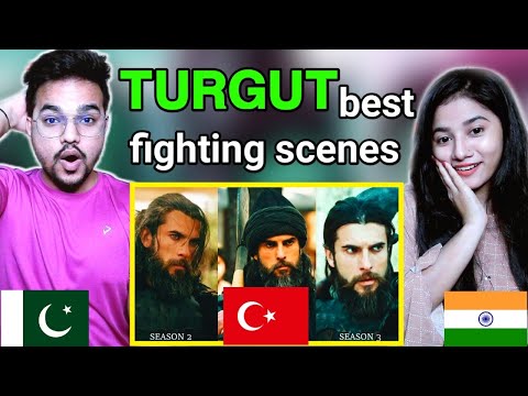 Indian Reaction : Turgut Alp Best Fighting Scenes | Most Angry Moments