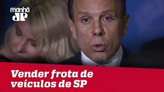 Doria promete vender frota de veículos do Estado de SP