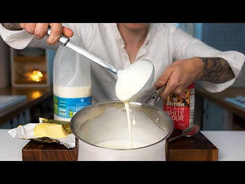 Béchamel Sauce Like a CHEF | The ONE Sauce you need to learn