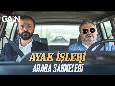 Vedat ve Evren'in Efsane Araba Sahneleri | Ayak İşleri