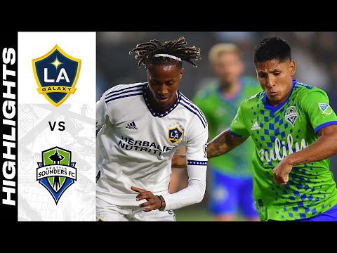 HIGHLIGHTS: LA Galaxy vs. Seattle Sounders FC | August 19, 2022