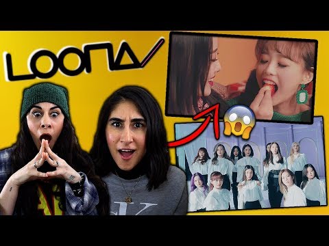 Non KPOP FANS React to LOONA! (Heart Attack, Butterfly, Hi High - Chuu MV)