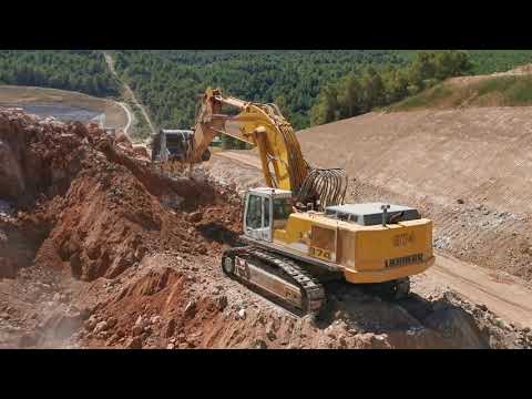 Liebherr 974B loading Terex TR60 Semak S.A. - Part 1